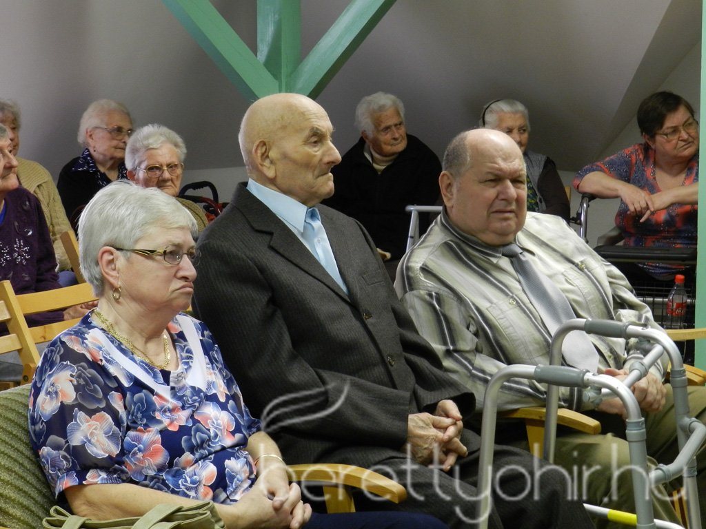 Mező Lajos bácsi 95 éves 70